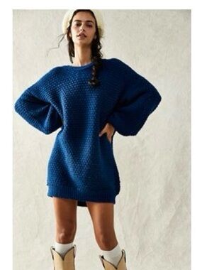 Free People Lola Sweater Mini Dress